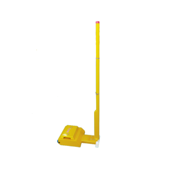 Portable Yellow Cast Iron Badminton Post System