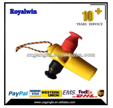2015 new Popular Samba whistle,Flag whistle,Eoc-friendly plastic whistle