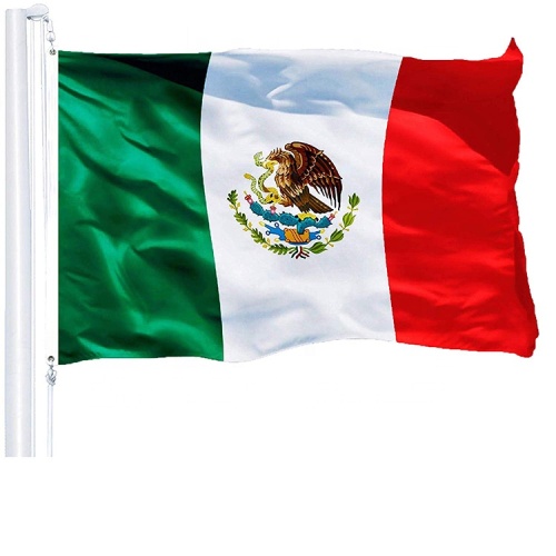 100% Polyester National Mexican Flag
