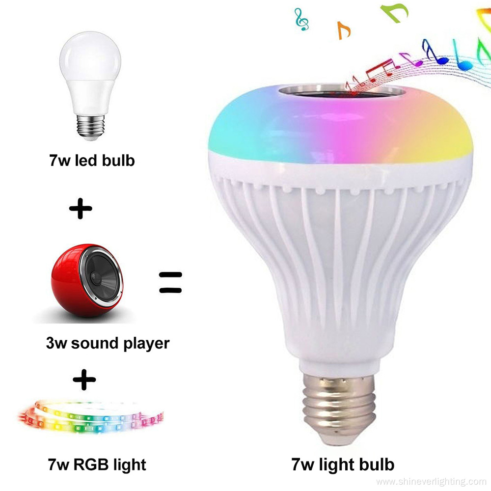 RGB Multicolor Remote Control Wireless Led Smart Bulb