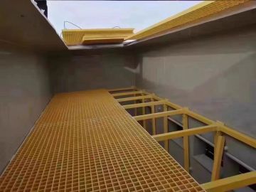 Endüstriyel platform geçidi fiberglas yapı malzemesi