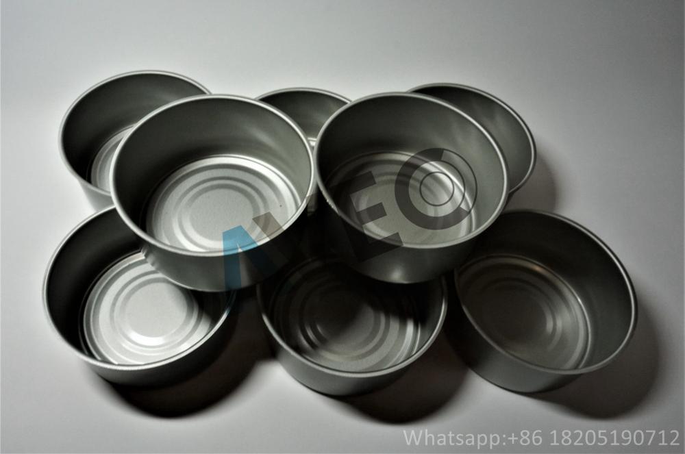 2-piece tin can for canned food