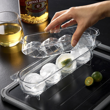 Large Round Whiskey Ice Cube Mold - Multi-Function Household Ice Maker