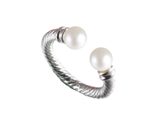 Two Freshwater Pearl Ring