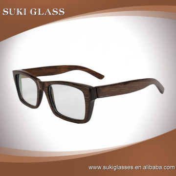 Spring hinge wood bamboo sun glasses optical bamboo sunglasses