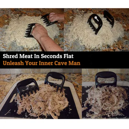 BBQ Pulled Pork Shredder Claws - Set of 2 Grill Meat Claws