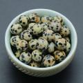 16MM Dalamation Jasper Chakra Balls for Meditation Home Decoration