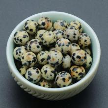 Dalamation Jasper 8 mm boules de pierre décoration de la maison Perles de cristal rondes