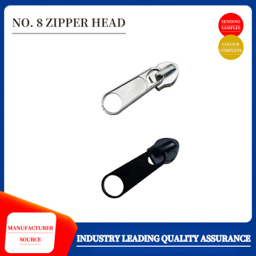 No. 8 luggage zipper head