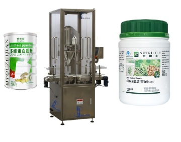Carton Paper Metal Can Tin Powder Auger Schower
