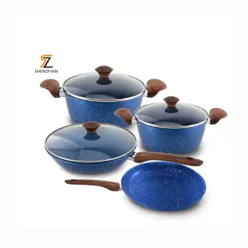 Factory Direct Induction Compatible Carbon Steel Cookware Set: Pots and Pans Kitchen Supply