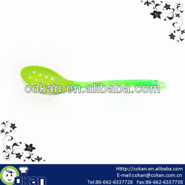 Nylon Slotted Spoon with Transparent Handle CK-3060-05