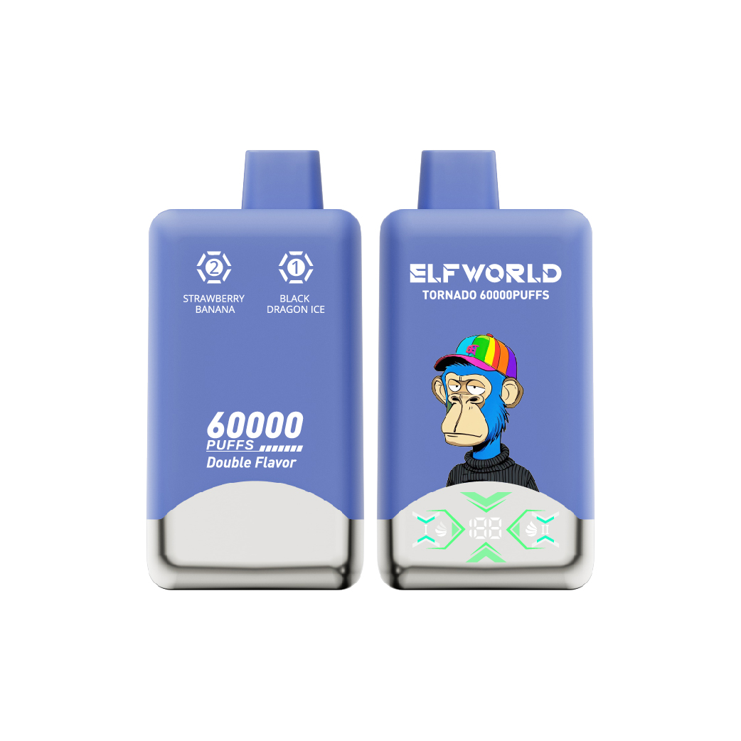 Elfworld Tornado 60000 Puff Disposable Vape Harga