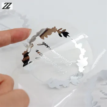 Customized product label sticker