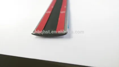 Door and window decorative edge trim seal strips for car