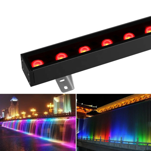 Arruela de parede LED para iluminação externa de fachadas de edifícios