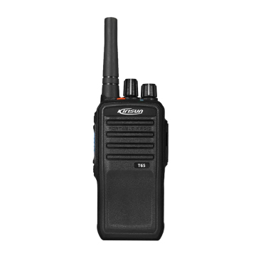 Kirisun T65 4G POC Public Network Walkie Talkie dengan GPS - 100km Range