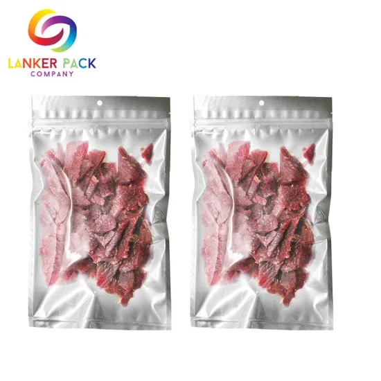 Customize Moisture Proof Plastic Beef Jerky Packaging Bags