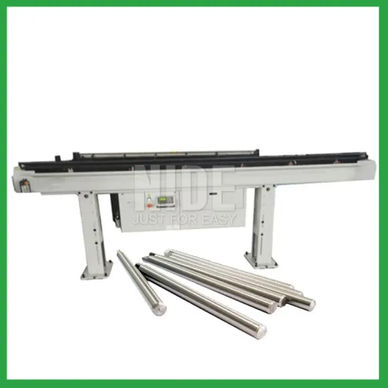 Motor shaft automatic feeding machine