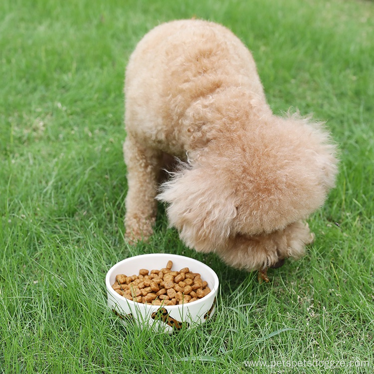 Custom Ceramic Animal Dog Food Bowl for Dogs