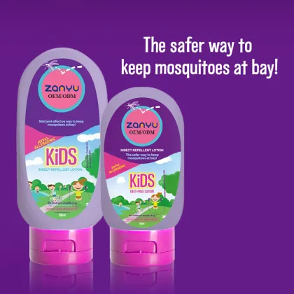 DEET-Free Hypoallergenic Kids Mosquito Repellent Lotion