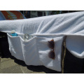 Embroidered lounge chair towel pool chair cover towel