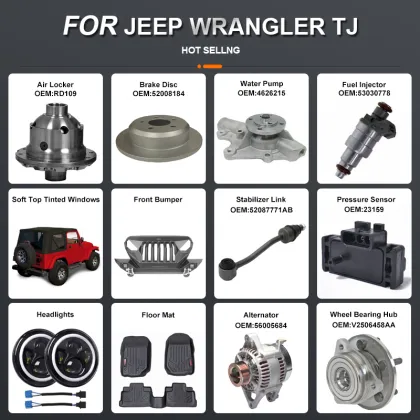 Jeep Wrangler TJ 4x4 Auto Parts & Body Accessories