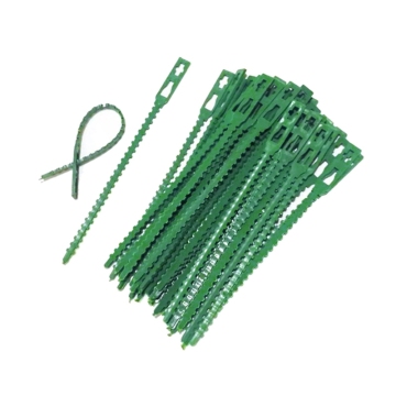 Ikatan kabel plastik yang dapat digunakan kembali untuk berkebun