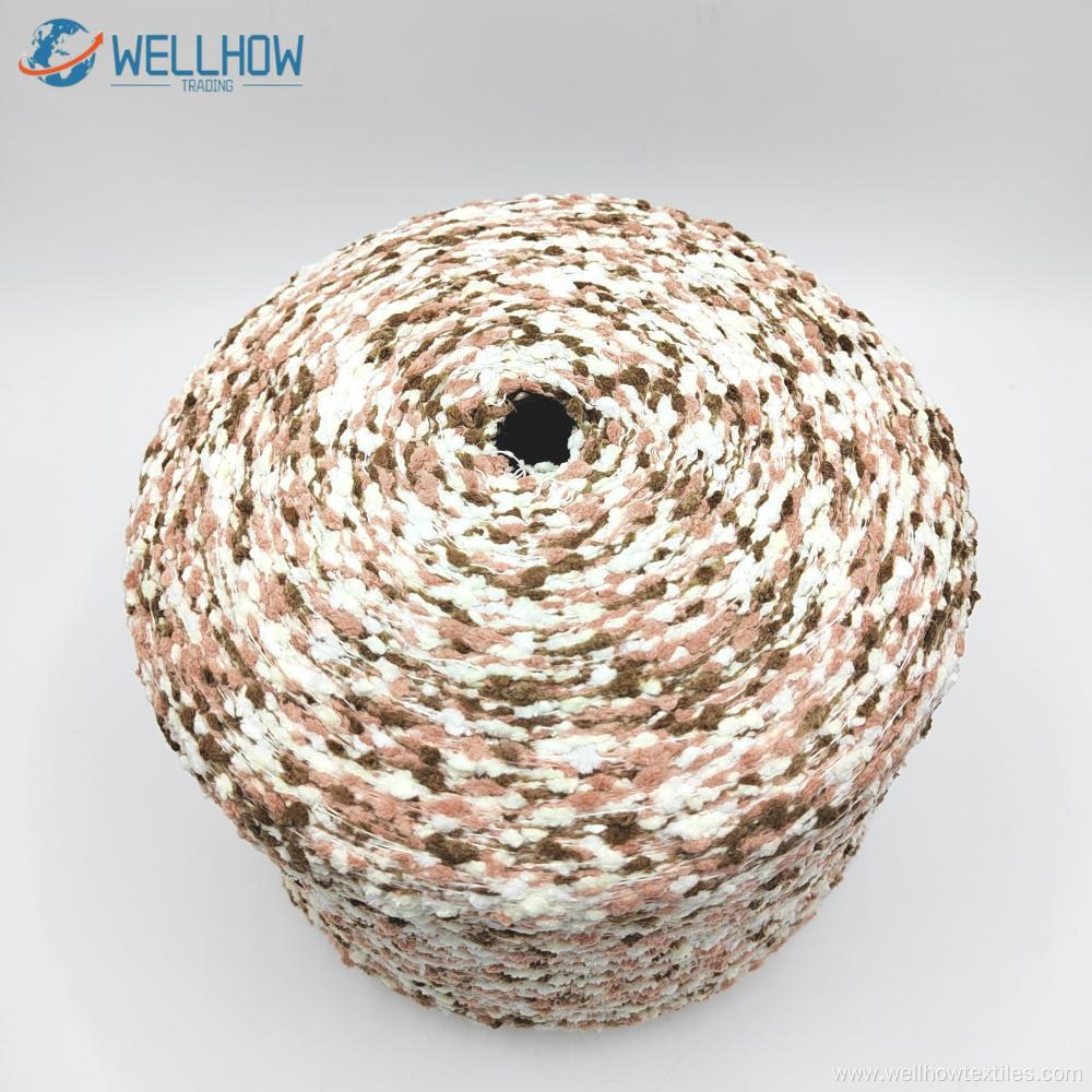 3.0CM 100% Polyester Pop Yarn Knot Yarn