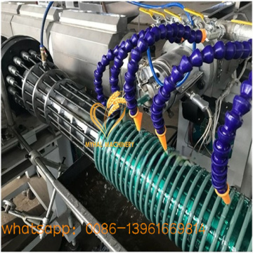 PVC spiral reinforced pipe hose tube extruder