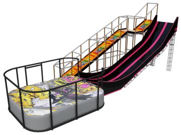 Indoor-Spielplatz-Donut-Rutschen zum Spaß