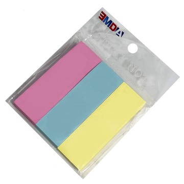 3 Colors Assorted Aesthetic Custom Memo Pads - Cheap Self-Adhesive Mini Sticky Notes 3x3 Inches