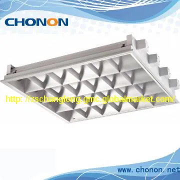 Recessed mounting  LED lighting T8 LED Grid Lighting Fixture