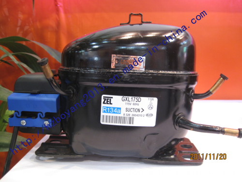 Zel Gxl175d Lambada Refrigerator Compressor 134a Eries 115v /60hz, High ...