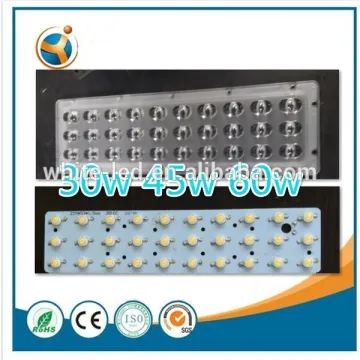 60w aluminum pcb board led lens street light tunnel light