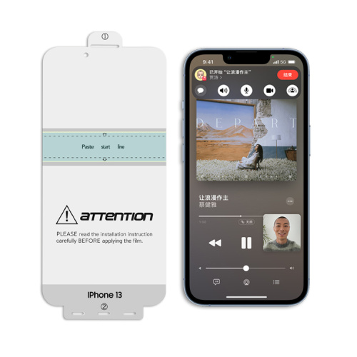 iPhone11 pro max Screen Protector Clear Repaired Film