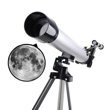 Portable 50mm Aperture 600mm Astronomical Refracting Monocular Telescope for Kids - OEM ODM