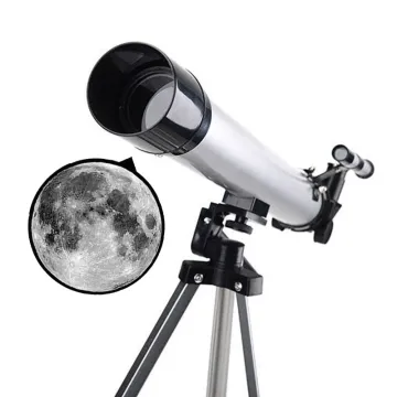 Portable 50mm Aperture 600mm Astronomical Refracting Monocular Telescope for Kids - OEM ODM