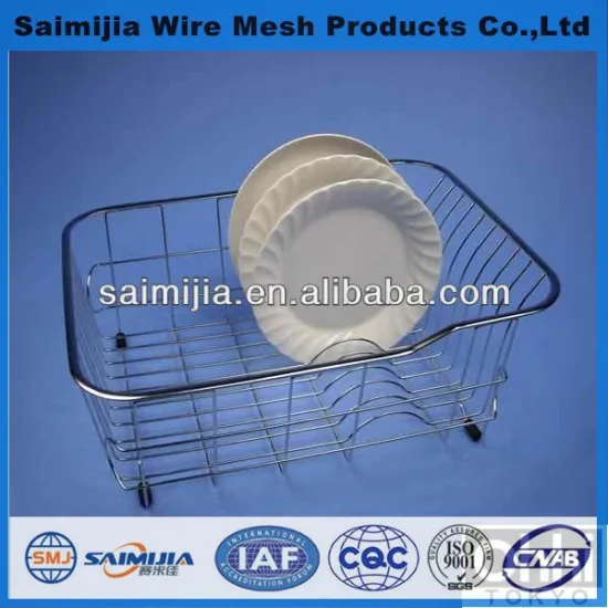 kitchen and restaurant used metal baskets