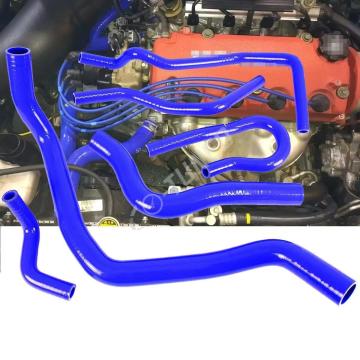 High Performance Flexible Blue Silicone Radiator Coolant Hose Kit for Honda Civic SOHC D15 D16 EG EK (1992-2000)