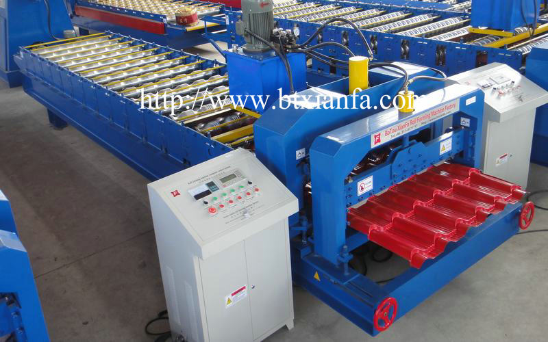 Glaze Tile Roofing Machine