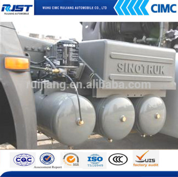 Heavy duty truck air reservior