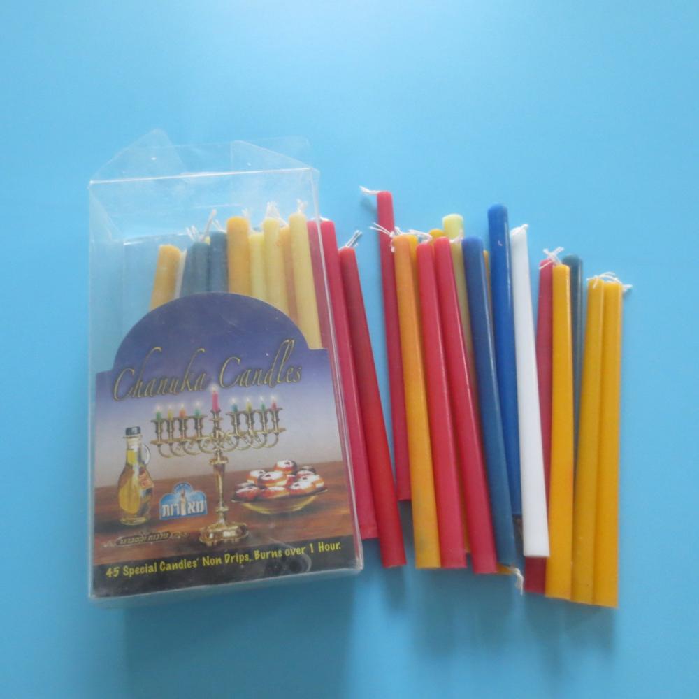 Velas brilhantes do uso 3.8G Chanukah da chama judaica