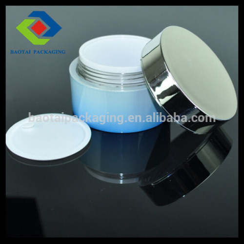 100g Light Blue Mask Cream Jar Container for SPA,Beauty Salon ODM/OEM