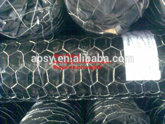 Hexagonal Wire Netting/Gabion box/hexagonal retaining wall wire netting