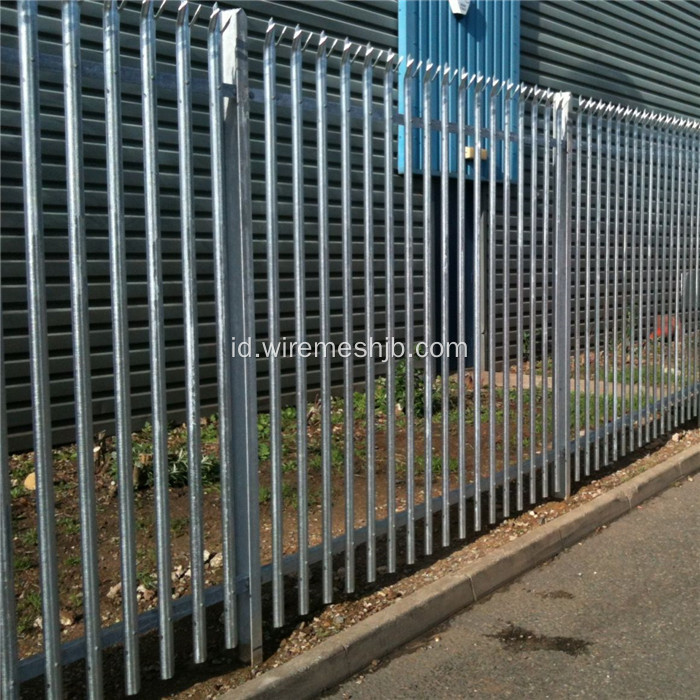 D Section Palisade Security Fencing