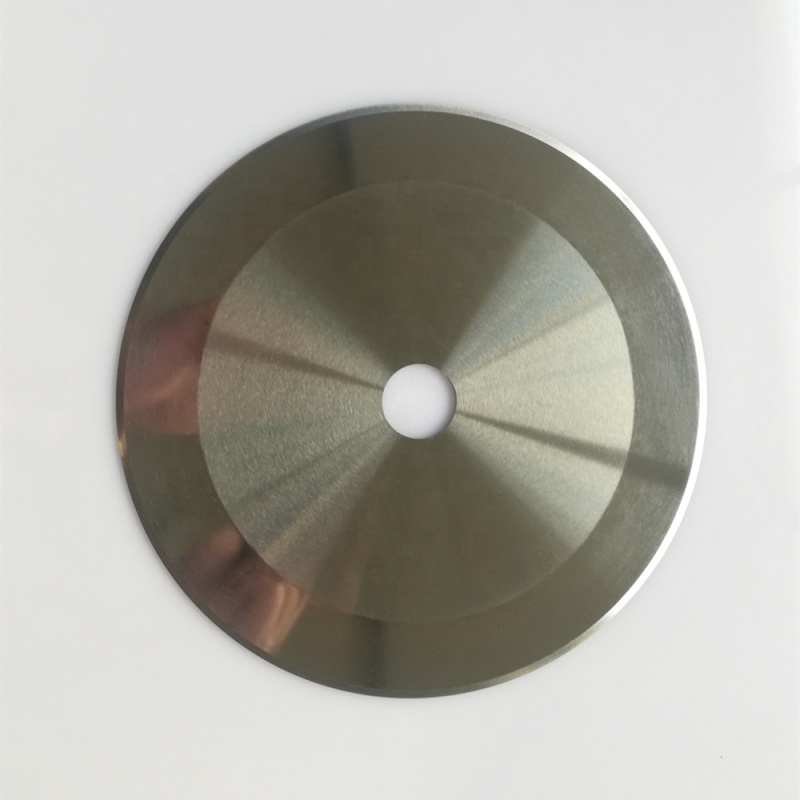 Custom Corrugated Cutting Circular Tungsten Carbide Slitter Knife" could be shortened and optimized for a search engine as: "Cus