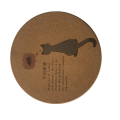 Cork Round 10*0,45cm Printing Coaster for Cup