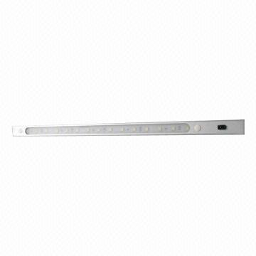 Hot-selling LED Motion Sensor Under Cabinet Light with 12V DC Power Supply/180mA Operating Current