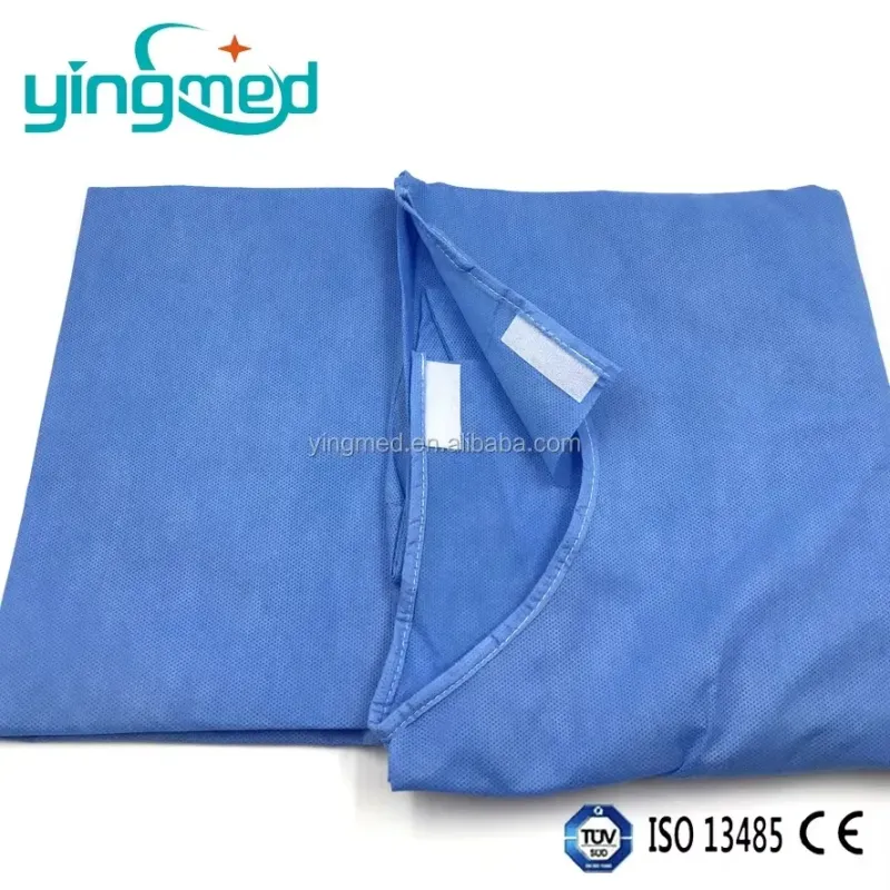 FDA CE Certified Surgical Isolation Gown and Face Mask